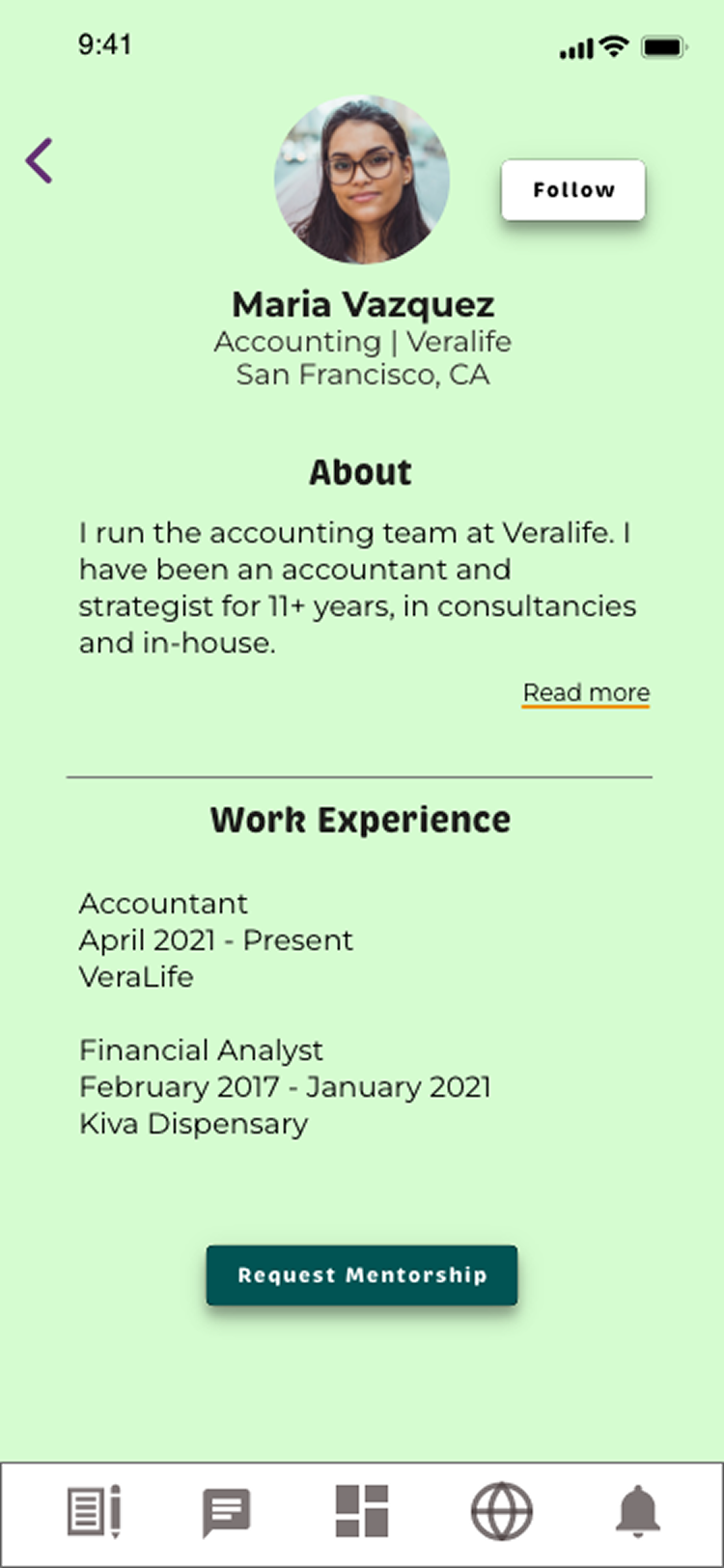 CannaMates mobile app interface — screen 3